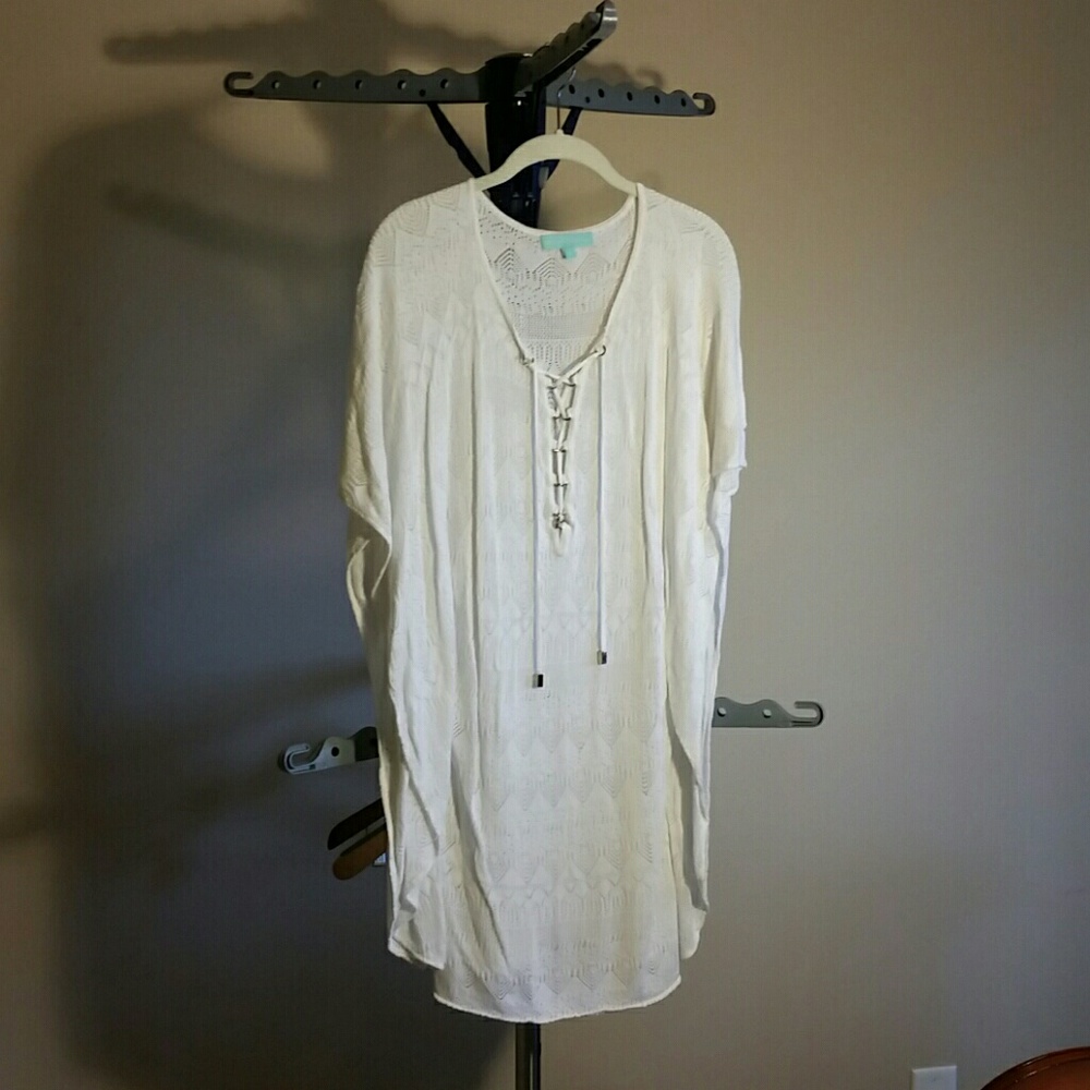 Melissa Odabash White lace cover up